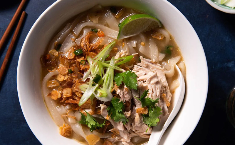 Khao Piak Sen Plat Typique Cuisine Laos