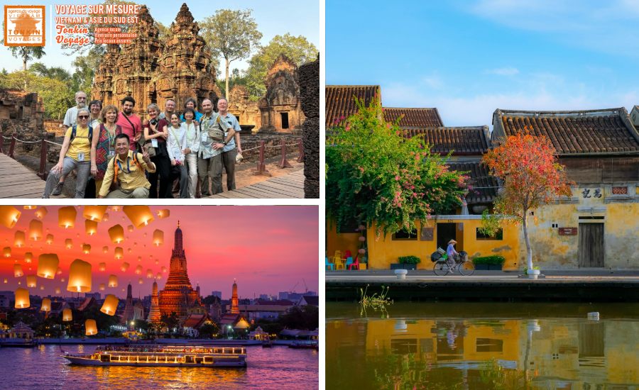Voyage Combine Vietnam Thailande Cambodge Patrimoine